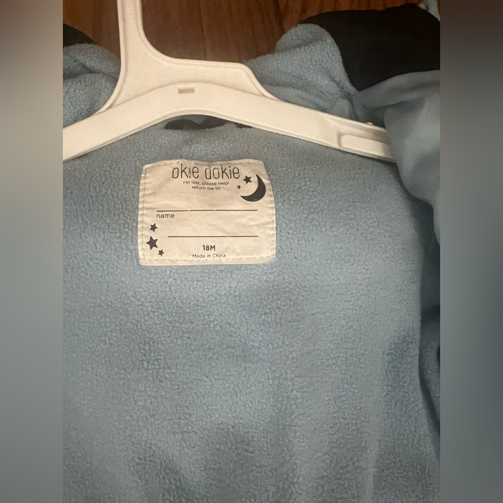 OKIE DOKIE Baby Jacket 18M Toddler Coat Used Good Condition Unisex - Picture 4 of 4